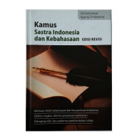 KAMUS SASTRA INDONESIA & KEBAHASAAN