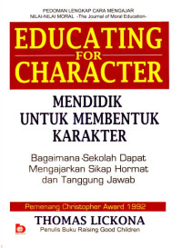 EDUCATING FOR CHARARCTER