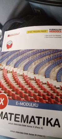 Buku E-Modulku MTK Kelas X(FASE E)