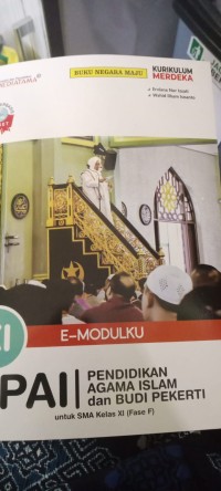 Buku E-Modulku Pendidikan Agama Islam Kelas XI ( Fase F )