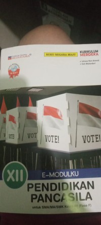 Buku E-Modulku Pendidikan Pancasila Kelas XII ( Fase F )