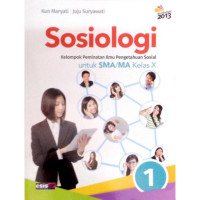 SOSIOLOGI KELAS X KELOMPOK PEMINATAN