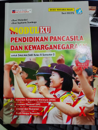 MODULKU PENDIDIKAN PANCASILA DAN KEWARGANEGARAAN SMA KELAS X SEMESTER 2