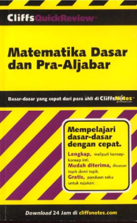 MATEMATIKA DASAR DAN PRA-ALJABAR