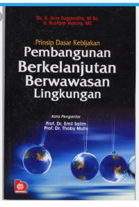 PEMBANGUNAN BERKELANJUTAN BERWAWASAN LINGKUNGAN