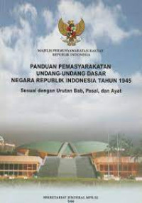 PANDUAN PEMASYARAKATAN UUD 1945 RI