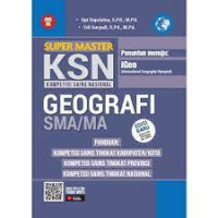 SUPER MASTER KSN GEOGRAFI EDISI BARU