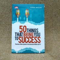 BUKU 50 THIGS THAT BRING YOU TO SUCCES